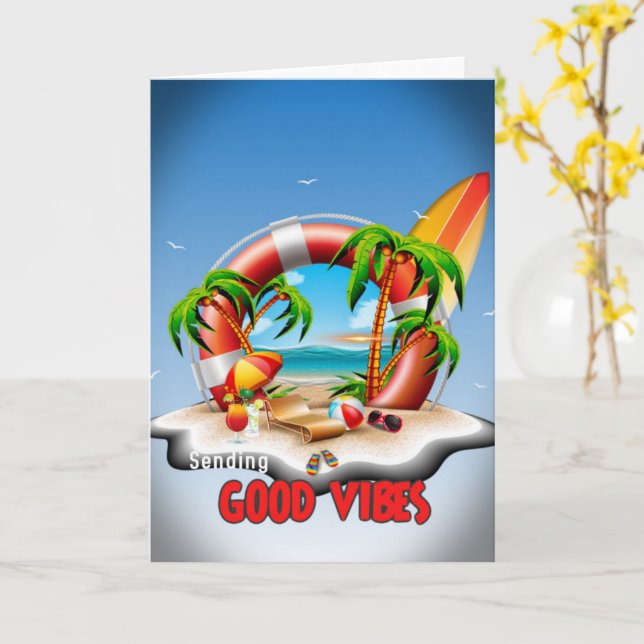 Carte Envoi de bonnes vidéos (Fleur jaune)