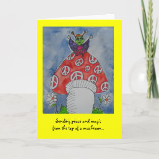 Carte Envoi de la paix et de la magie