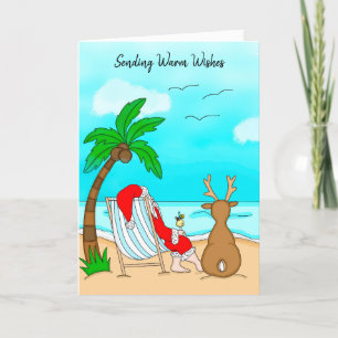 Carte Envoi de voeux chauds des Snowbirds Noël