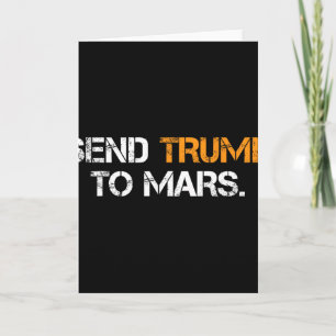 Carte Envoyer Trump sur Mars 