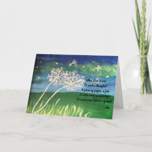 Carte Envoyer une pensée