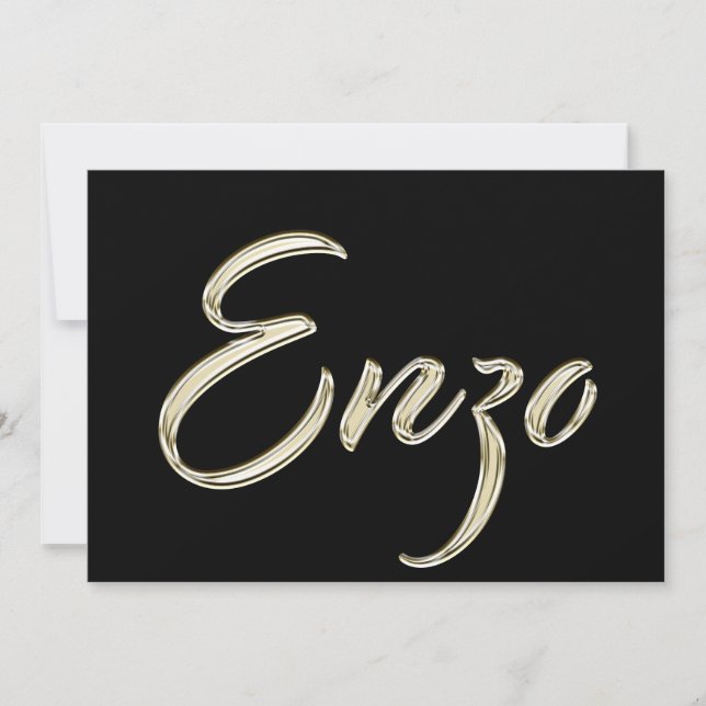 Carte Enzo White Gold (Devant)