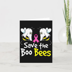 Carte Épargnez les abeilles Boo amusantes pour la sensib