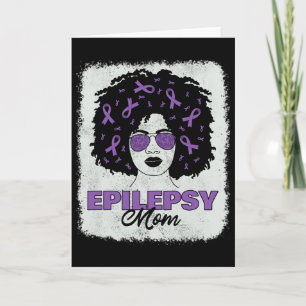 Carte Epilepsie Sensibilisation Maman Afro Africaine Amé