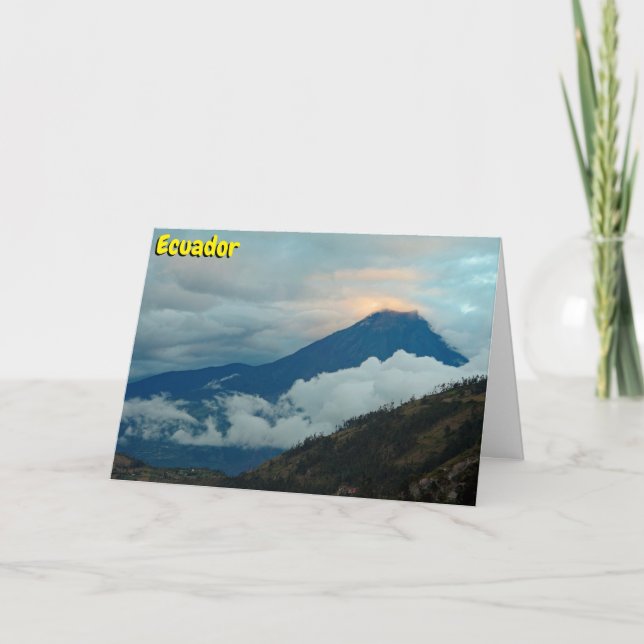 Carte Équateur (Devant)