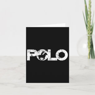 Carte Equestre - Sport - Mallet Polo équitation