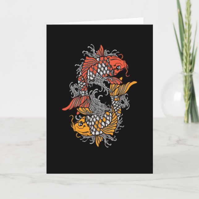 Carte Équilibrer Koi (Devant)