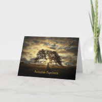 Équinoxe d'Automne Mabon Chêne Soleil Étoile