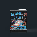 Carte Équipage Croisière Bermudes 2026 Vacances Familial<br><div class="desc">Équipage Croisière Bermudes 2026 Vacances Familiales</div>