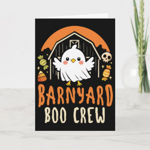 Carte Équipage de Boo de la cour de ferme - Animaux de f