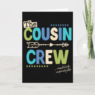 Carte Équipage de cousins 2025 Création de souvenirs Vac