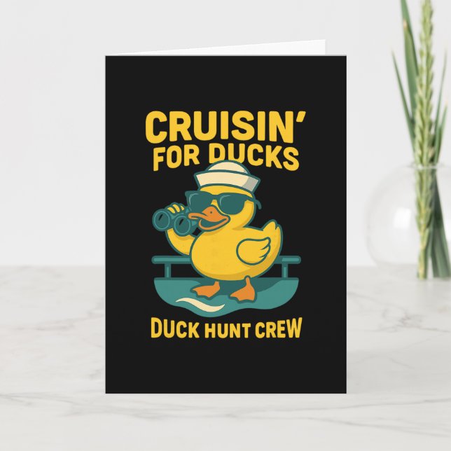 Carte Équipage de Duck Hunt Croisière de recherche de ca (Devant)
