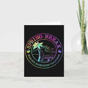 Carte Équipage de l'équipe Spring Break Vintage 2025 Bea