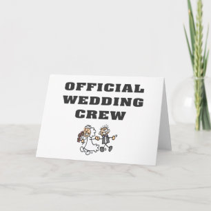 Carte Équipage officiel de mariage