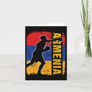 Carte Équipe arménienne de boxe Gants arméniens de boxe