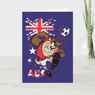 Carte Équipe Australie de Football Graphique TAZ™