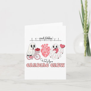 Carte Équipe cardiaque de Valentine qui arrête de racont
