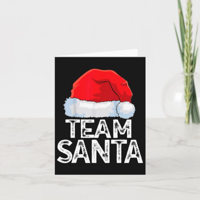 Carte Équipe cycliste Santa Family (Devant)