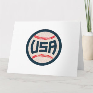 Carte Équipe de baseball USA