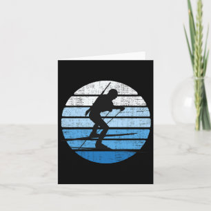 Carte Équipe de biathlon Sports d'hiver Mountain Skiing