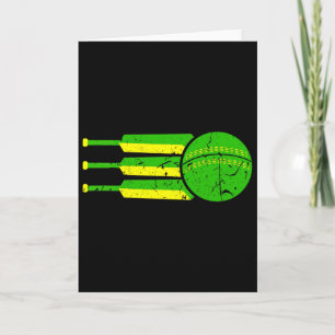 Carte Équipe de cricket Australie Couleurs Athlète Austr