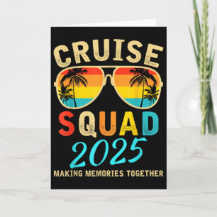 Carte Équipe de croisière 2025 Groupe familial correspon