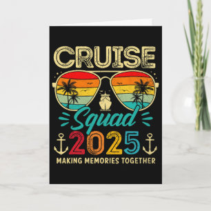 Carte Équipe de croisière 2025 Groupe familial correspon