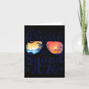 Carte Équipe de croisière 2026 Vacances d'été en famille