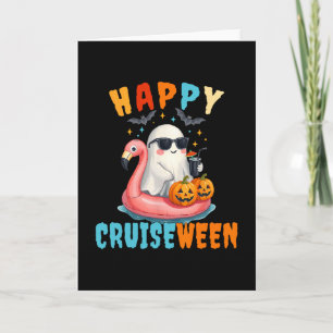 Carte Équipe de croisière Halloween Famille 2025 Équipag