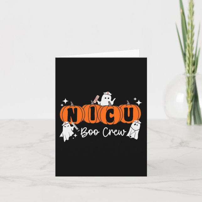 Carte Équipe de fantôme de citrouille de Nicu Boo Crew C (Devant)