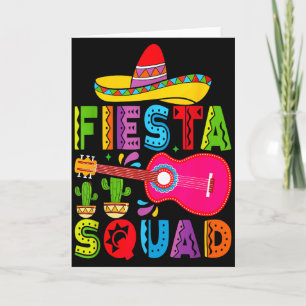 Carte Équipe de fiesta correspondant à la fête de famill