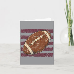 Carte Équipe de jour de match Maroon Esprit d'équipe de