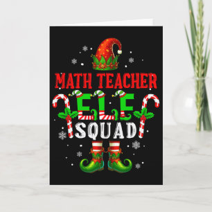 Carte Équipe de lutin professeur de mathématiques Chapea