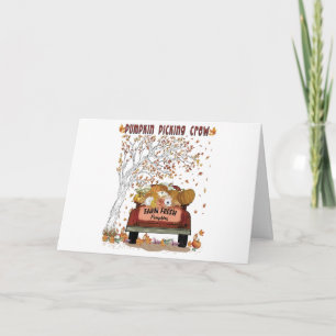 Carte Équipe de prélèvement citrouille