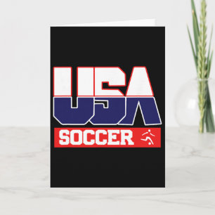 Carte Équipe de soccer Usa - Sports américains hommes et