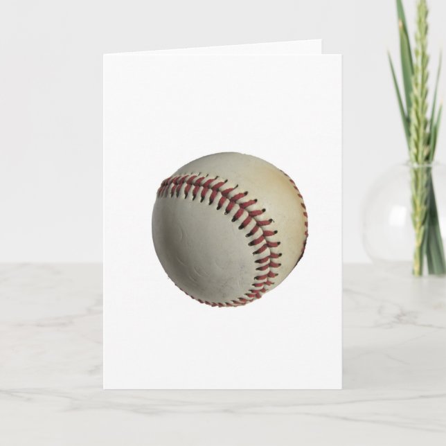 Carte Équipe de sport Ball de baseball de terrain Coach  (Devant)