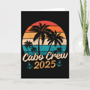 Carte Équipe de vacances amusantes à Cabo au Mexique 202