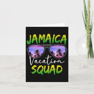 Carte Équipe de vacances en Jamaïque 2025, groupe famili