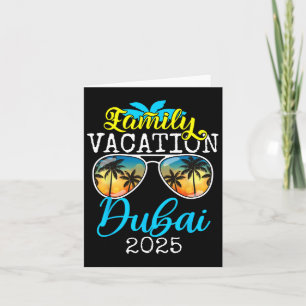 Carte Équipe de vacances familiales Voyage en groupe Vac