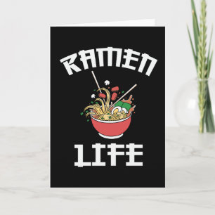 Carte Équipe du Club Ramen   Conception adorable de la v