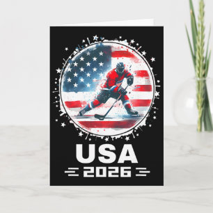 Carte Équipe États-Unis 2026 États-Unis Drapeau Américai