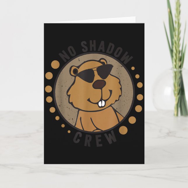Carte Équipe No Shadow Crew Groundhog Day 2024  (Devant)