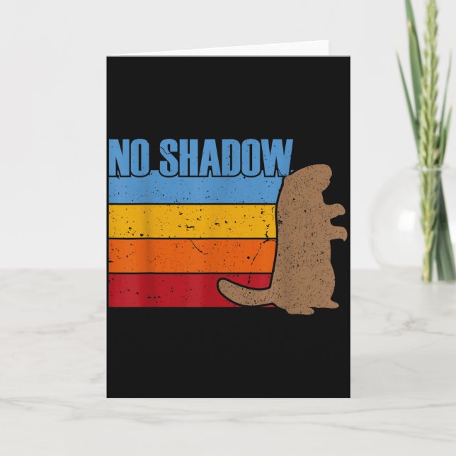 Carte Équipe No Shadow Groundhog - Groundhog Rétro Vinta (Devant)