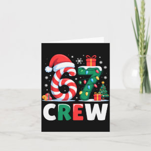 Carte Équipe Noël 67 Brainrot Drôles Guirlandes Cannes d