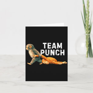 Carte Équipe Punch Baby Monkey Punch Tendance Mème Graph