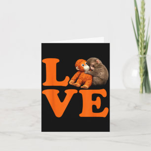 Carte Équipe singe poing Équipe singe poing