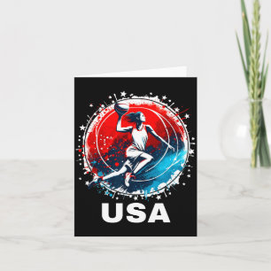 Carte Équipe Usa Go Usa Baseball