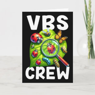 Carte Équipe Vbs Magnifié Vbs 2025 École biblique de vac