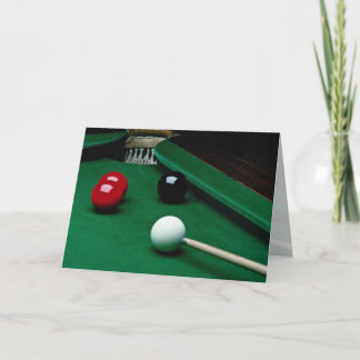 Carte Équipement de billard