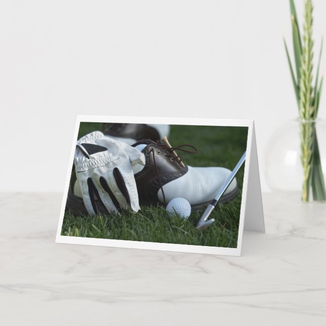 Carte équipement de golf (Devant)